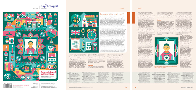 The Psychologist Magazine August (The Psychologist 2013)